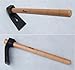 Forged Woodworking Hammer, Garden Hoe with Claw Hammer, Garden Hoe 1.7LB
