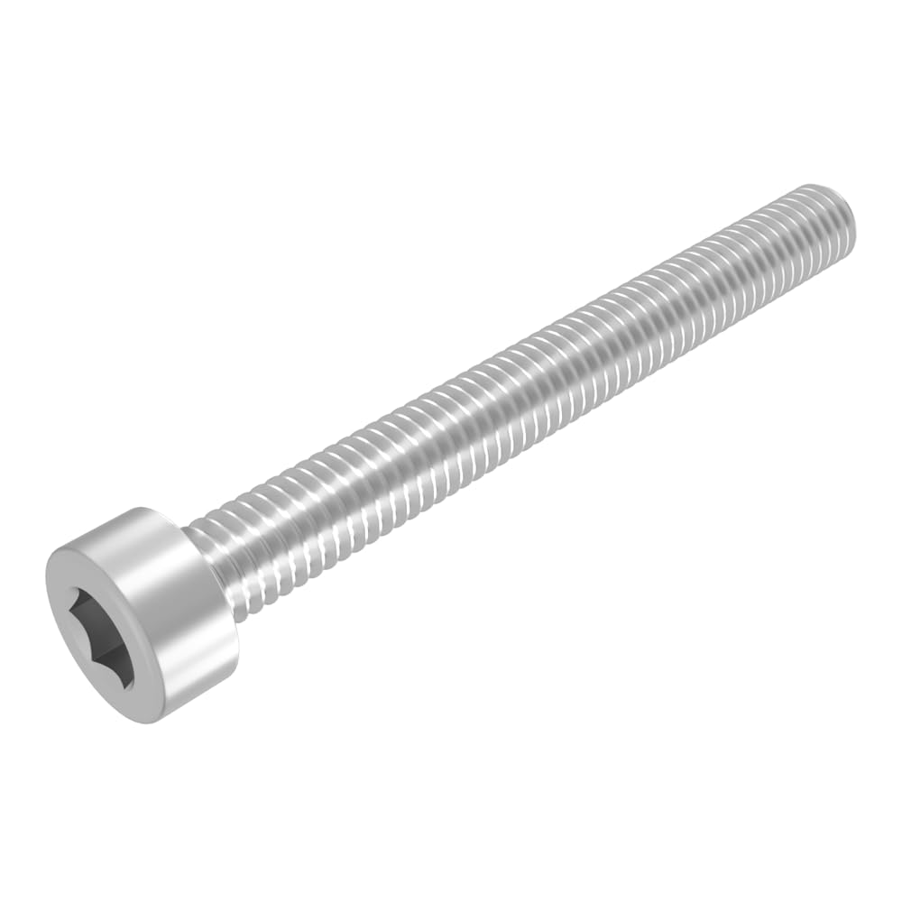 SECCARO Vite a testa cilindrica M2,5 x 30 mm, acciaio inox V2A VA A2, DIN 912 / ISO 4762, esagono interno, filettatura piena, 20 pezzi