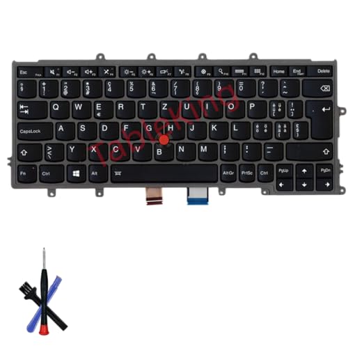 Clavier rétroéclairé suisse pour Thinkpad X240 X260, idéal pour le télétravail