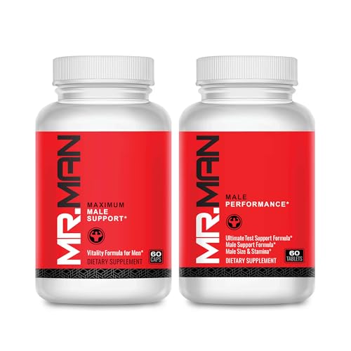 MR2- Male Fertility Stack - Preconception Supplement for Men - 2 for 1 Formula - Optimize Potency and Motility - Boost Desire and Performance - Lab Tested for Purity - 30 Day Supply