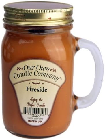 Our Own Candle Company Butt Naked Scented 13 Ounce Mason Jar Candle