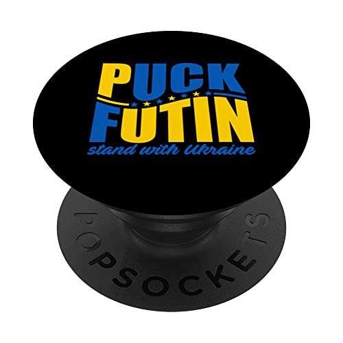 Puck Futin Ich stehe mit der Ukraine Ukrainische Unterstützung Liebhaber Meme PopSockets Cover