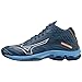 Produktbild Mizuno Unisex Wave Lightning Z7 Mid Handballschuhe, Darkdenim White Bluejasper, 45 EU
