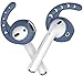 Produktbild innoGadgets EarPlugs 2-Set | Aufsatz für AirPods - Unerschütterlicher Halt - Verhindert Herausfallen | Geschmeidiges Silikon - Perfekt für Freizeit und Sport | [Kopfhörer Nicht enthalten] Navy Blau