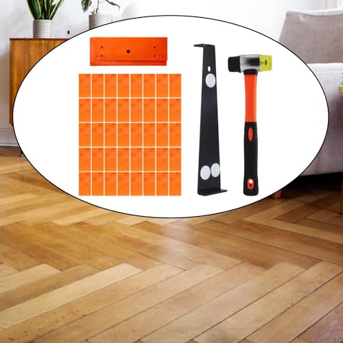 Maillet en fibre de verre et bloc orange de qualité supérieure