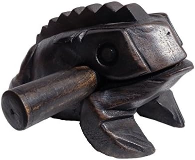 WorldProfessional 6073698 4.5" Thai Hand Carved Wooden Made in Thailand! New 4.5" Wood Toy, Brown image 5