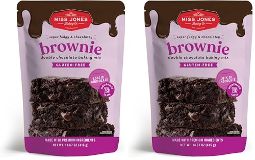 Miss Jones Baking Brownie Mix - Whole Grains, More Chocolate