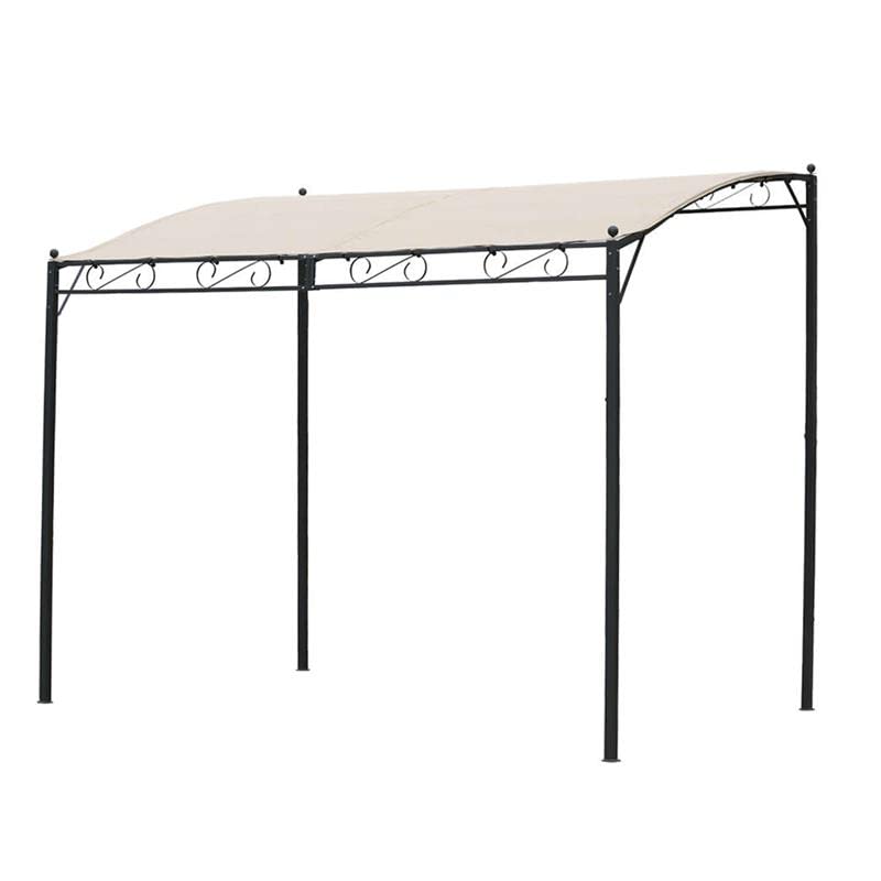 GAZEBO PERGOLA CON STRUTTURA AUTOPORTANTE IN ACCIAIO (3 x 4 mt)