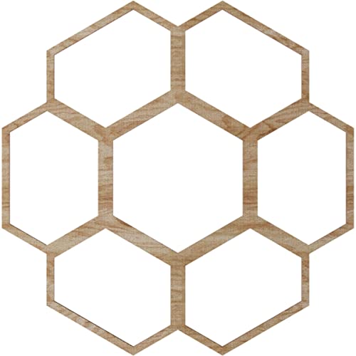 Image of Ekena Millwork 26 inchOD x 9 1 /8 inchID x 3 /8 inchT Florin Wood Fretwork Pierced Ceiling Medallion, Red Oak