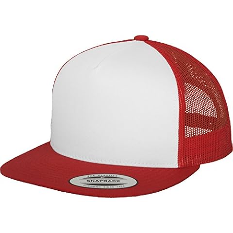 Flexfit Wooly Combed Gorra de béisbol Unisex adulto, Naranja (orange), L-XL Cover