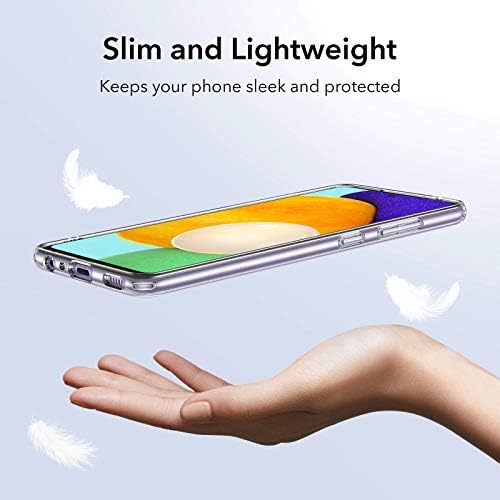NWNK13 For Samsung Galaxy A52 / A52s Case Crystal Clear Slim Fit Front & Back 360° Case Built-in Screen Protector Full Body Silicone Gel Mobile Phone Cover for Samsung A52 5G (Clear)
