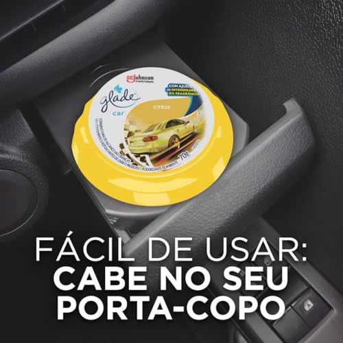 Glade Aromatizador Gel Car Citrus 70g