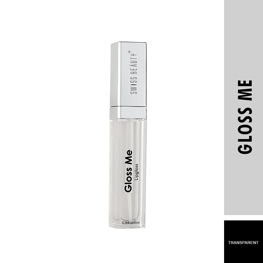 Swiss Beauty Ultimate 9 Pigmented colors Eyeshadow Palette| Multicolor - 02, 6gm | & Swiss Beauty Metallic Gloss Me Lip Gloss | White, 6Ml 4