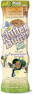 Jacobi Jayne FB-PB3 Flutter Butter Buggy Pods, Pack of 3 x 170g, Brown