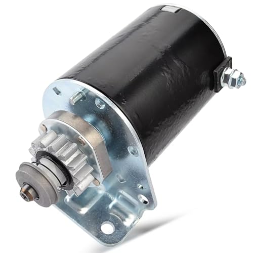 バイク オートバイ スターター モーター ブリッグスおよびストラットン用 18.5 18 18.5 17 16.5 16 14.5 14HP ジョンディア La105 L107 La115 14歯電動スターターモーター スターティングモ