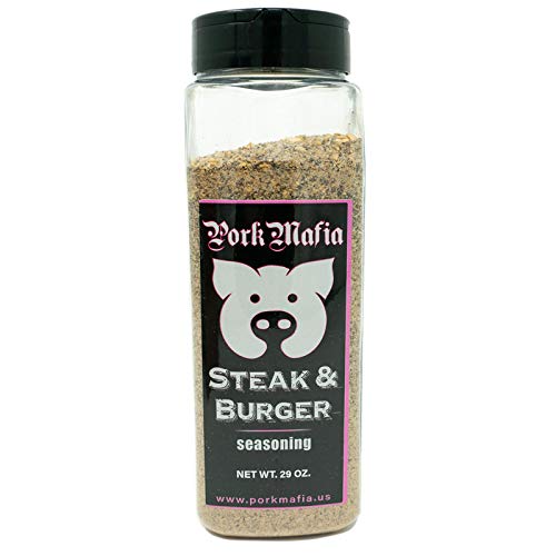 PorkMafia Steak and Burger Seasoning 29 oz Classic steak and burger grilling season all