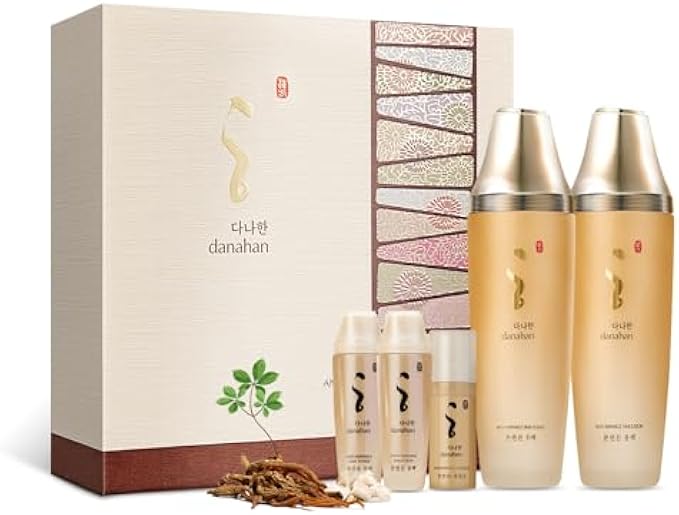 Bon Yeon Jin 2pcs Set, 5.4 fl oz(160ml), Emulsion 5.4 fl oz(160ml) | Anti-Wrinkle, Moisturizing, Hydrating, Soothing, Korean Skin Care, Korean Skin Care Set