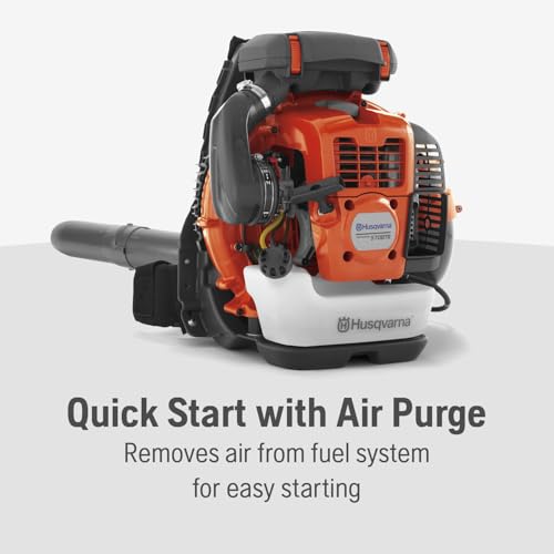 Husqvarna 570BTS Backpack Leaf Blower, 66-cc 4-HP 2-Cycle Gas Leaf Blower