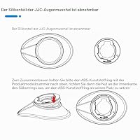 JJC Kamera Augenmuschel Okular für Nikon Z9 Sucher, 360° Drehbare Weiche Augenmuschel ersetzt Nikon DK-33 Gummi-Augenmuschel (Aktualisierte Version) – Ansicht 9