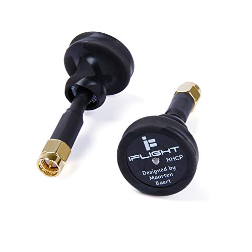 iFlight Pagoda-2 5.8G RHCP Antenna 5.8ghz SMA Male Omnidirectional 50mm Antenna for FPV Multicopter VTX (Pack of 2)