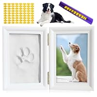 Pfotenabdruck Set Hund, Pfotenabdruck Set Katze, Pfotenabdruck Set Hund Und Katze, Tier Handabdruck Set, Bilderrahmen Aus Holz Pfotenabdruck Hund, Pfotenabdruck Set Hund Mit Digitale Keksform