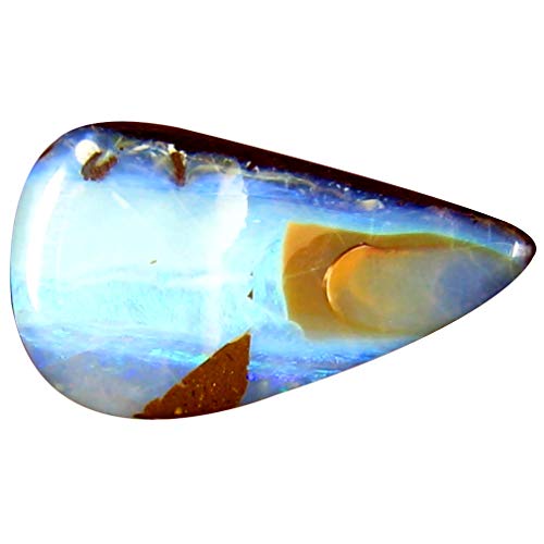 Opale boulder naturelle multicolore de Koroit 7,23 ct, pierre gemme d'Australie