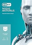 ESET NOD32 Antivirus 2023 | SEGURIDAD ESENCIAL | 1 Dispositivo | 1 Año | Windows/Mac | Código de activación enviado por email