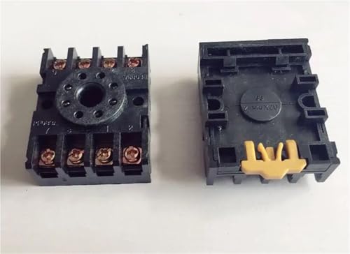 Relais temporisé ATDV-N 220V avec base de fixation et minuterie réglable 30S
