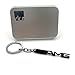 YIKA Key Chain AMG Mercedes Benz Key Chain AMG 3D Logo Stainless Keychain Keyring (Black)