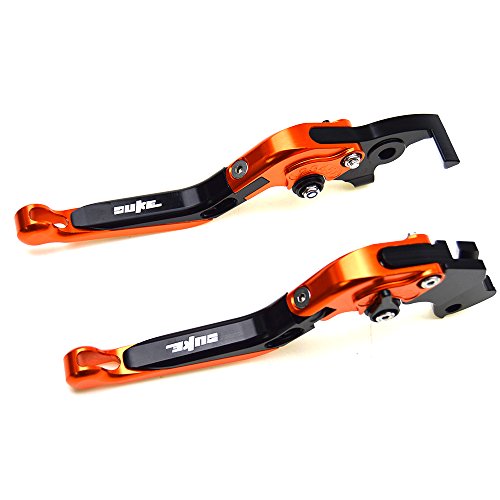 Palancas de embrague de freno extensibles CNC plegables para KTM Duke 125,...