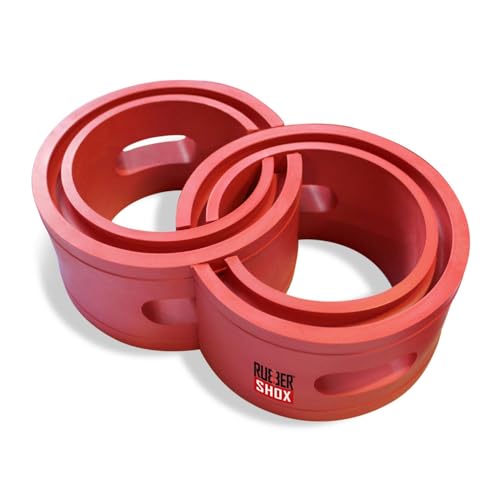 U.S. RubberShox CSB Series Front-Rear Car Coil Spring Buffer Cushion/Automotive Suspension Shock Absorber Retainer Performance Booster Kit Universal Type A-F Vehicle Auto Parts (CSB, A)