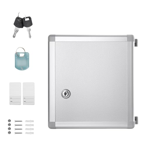 Boîte de rangement verrouillable en aluminium pour sécuriser vos documents