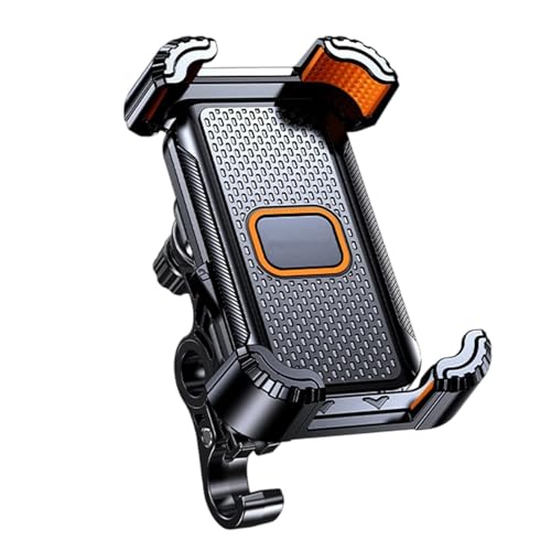 Generisch Soporte para teléfono móvil, resistente al agua, ajustable, antivibración, fijación para teléfono móvil, para carretera y bicicleta de montaña, deportes al aire libre, ciclismo, viajes