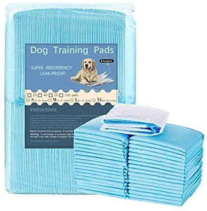 image for KIHKIH Dog Training Pad Puppy Pads 100 Count S to 20 Count XL Extra La