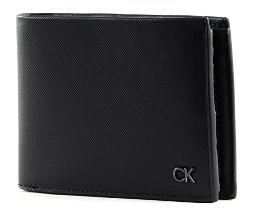Portefeuille Homme CK Trifold Calvin Klein coffret cadeau élégant Noir