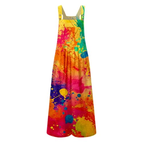 Combinaison imprimée décontractée salopette utilitaire ample vêtements streetwear femme - 4