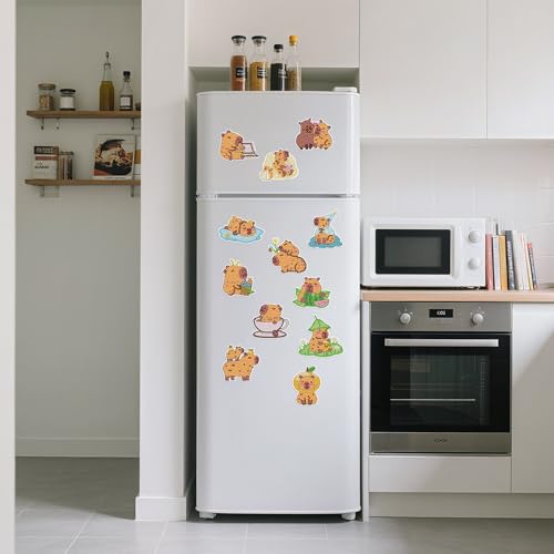 Imanes Decorativos Capybara Diamond Art 12 piezas miniatura 4