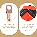 SEWACC 10pcs 8 Awg Copper Battery Cable Lugs Ring Terminal Connectors with 3/8-inch and Heat Shrink Tubing for Automotive and Industrial Wiring