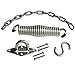 Vtete Hammocks Chair Spring Swivel Hook Hanging Kit - Heavy Duty Stainless Steel 500 LB Capacity Ultimate Hammock Bed Hardware