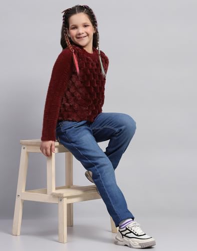 Image of Monte Carlo Girls Printed Round Neck Full Sleeve Sweatshirt (523063583)