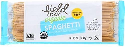 Field Day Pasta Organic Brown Rice and Quinoa Blend Spaghetti, 12 Count
