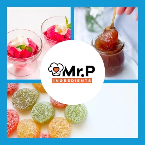 Mr.P Ingredients Agar Agar 500g Powder Vegan Gelatine Replacement Ideal for Jelly Mousse Molecular Gastronomy Gelling Agent Vegan Vegetarian Halal Kosher Non-GMO (Recyclable Pot) - Image 5