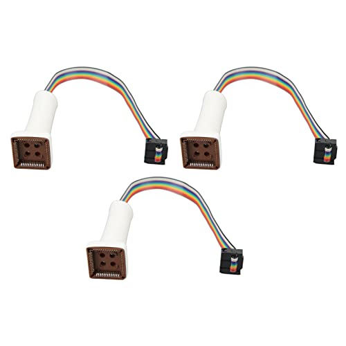 Cable Adaptador De Programador De Llave De 3 Uds, Cables De Herramienta De Codificación De Llave De Coche Cables Adaptadores De Lector De Código De Programador De Llave OBD2 para EWS AK90