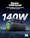 soundcore Anker Boom 2 Plus Outdoor Speaker, 140W BassUp 2.0