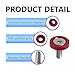 JCSUMRID 20 Pcs Engine Bay Dress Up Bolts Kits Fasteners Aluminum M6 Screws Bumper Fender Washers License Plate Frame Decor Bolts Accessories for Most Vehicle Motorcycles Cars Trucks(Green)