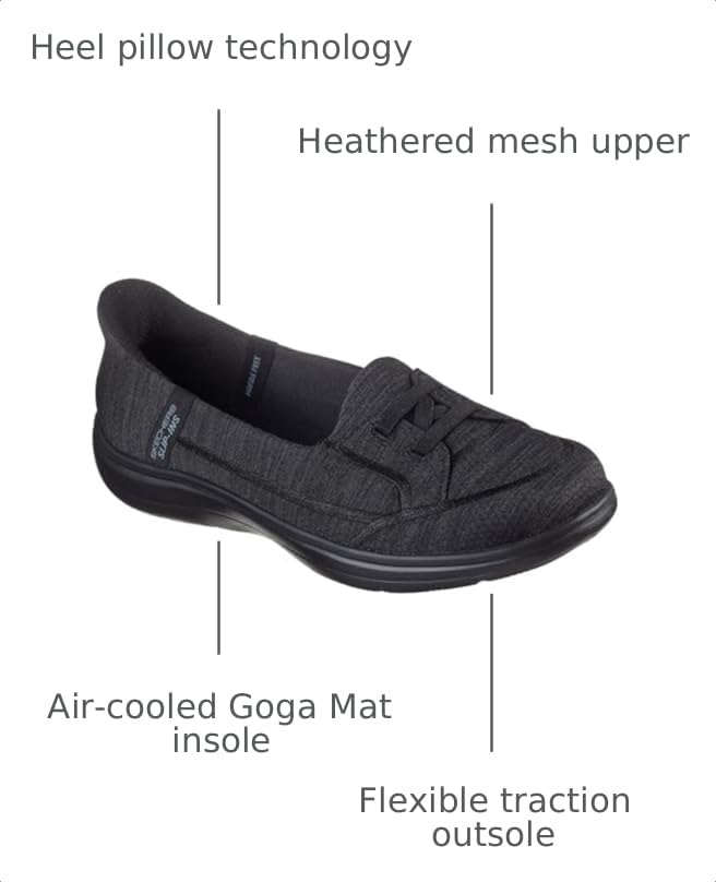 Image of Skechers Women's Hands Free Slip-ins: On-The-Go Flex Radiant-Dreaming Loafer Flat