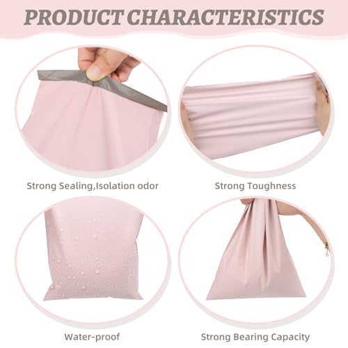 Image of 100Pcs Light Pink Sanitary Napkin Disposal Bags, Feminine Self-Sealing Hygiene Disposal Bags for Tampons, Pads and Liners, Personal Care Sanitary Bag for Women Privacy Handling