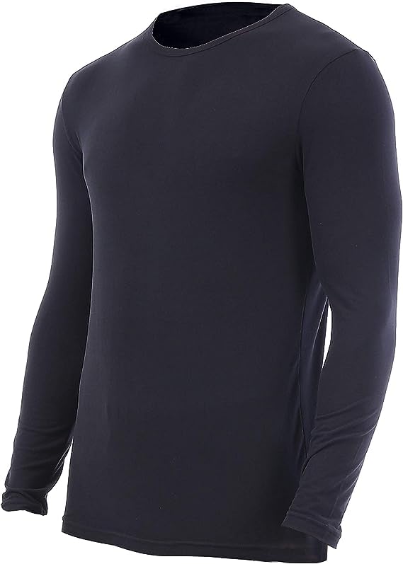 YUSHOW-2-Pack-Mens-Thermal-Underwear-Tops-Long-Sleeve-Warm-Thermal-Shirts-for-Men-Ultra-Soft-Base-Layer