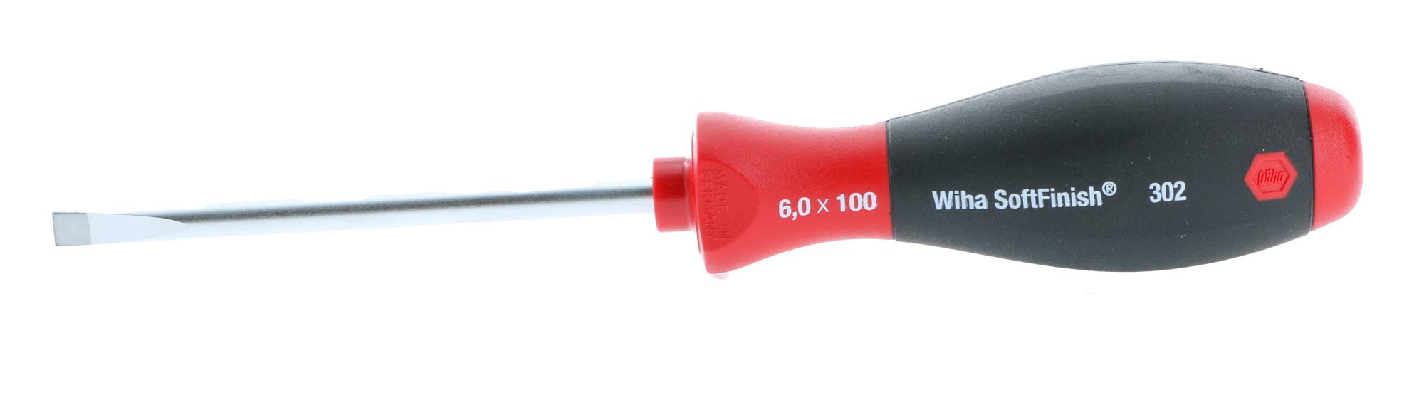 Wiha 30263 tournevis plat fente outillage main manche SoftFinish 5.5mm