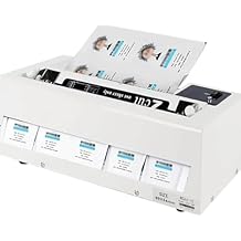 Electric Business Card Cutting Machine, Automatic Cutter Card, 9-12mm Adjustable Margin Name Card Slitter, Cutting 30 Pieces/min, 350g Business Card Cutter